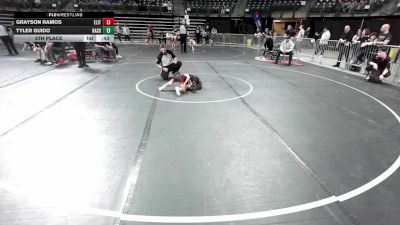 45 lbs 5th Place - Grayson Ramos, Elite NJ vs Tyler Guido, Hasbrouck Heights