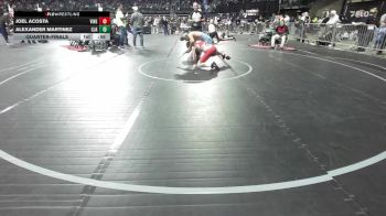132 lbs Quarterfinal - Joel Acosta, Vineland vs Alexander Martinez, Cja