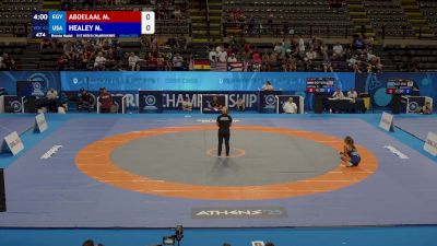 43 kg Final 3-5 - Mareim Abdelaal, Egypt vs Madison Healey, United States