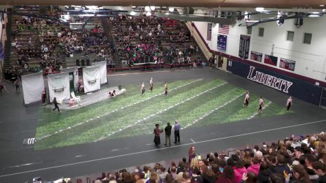 George Mason University Winterguard "Fairfax VA" at 2025 WGI Guard East Power Regional