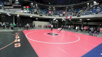 132 lbs Cons. Round 1 - Kole Vanmiddlesworth, Canton vs William Leen, Marist