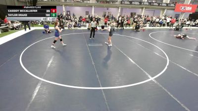 16U Girls - 110 lbs Cons. Round 2 - Amy Twait, Team Idaho Wrestling Club vs Joshlyn Lavelock, Harrisonville High School Women's Wrestling