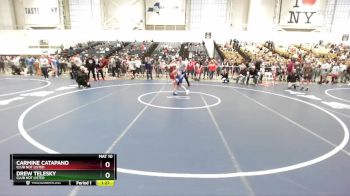 93 lbs Quarterfinal - Drew Telesky, Club Not Listed vs Carmine Catapano, Club Not Listed