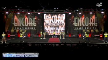 Texas Wolverine All Stars - Platinum Blades [2025 L4 Senior Open Coed - D2 Day 3] 2025 Encore Grand Nationals