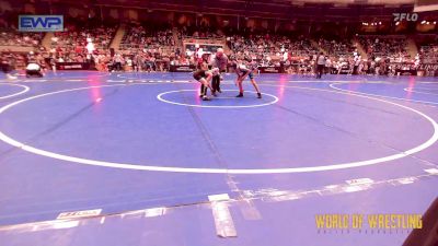 64 lbs Round Of 32 - Sirion BRIDGES, Marshfield Youth Wrestling vs Messias Sena, TNWC