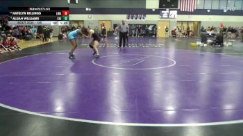 155 lbs Champ. Round 1 - Katelyn Billings, Linn-Mar vs Alijah Williams, Cedar Rapids Jefferson
