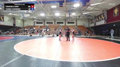 103 lbs Round 2 - Kareli Acevedeo, Lassen College vs Graciela Caro, Skyline