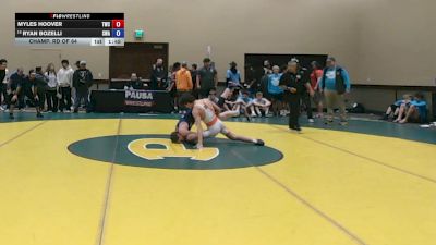 126 lbs Champ. Rd Of 64 - Myles Hoover, Tiger Wrestling Club vs Ryan Bozelli, Savage Wrestling Academy