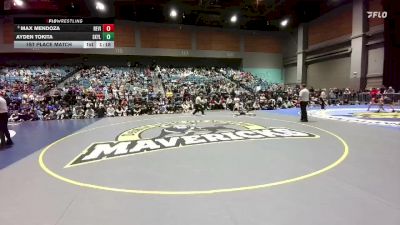 120 lbs 1st Place Match - Ayden Tokita, Skyline ID vs Max Mendoza, Redwood -Visalia