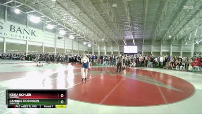 125 lbs Cons. Round 2 - Keira Kohler, Wasatch vs Candice Robinson, Syracuse