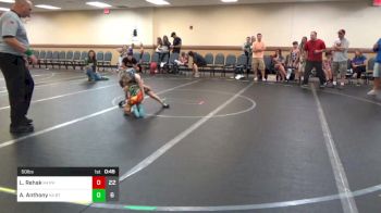 50 lbs Rr Rnd 2 - Luke Rehak, K4 Phoenix Red vs Addalyn Anthony, K4 BTC Free Agents