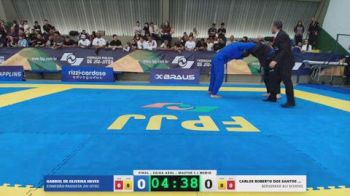 CARLOS ROBERTO DOS SANTOS FLOR vs GABRIEL DE OLIVEIRA NEVES 2026 FPJJ Copa Grandes Mestres Etapa 3