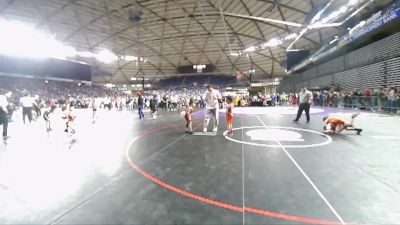 49 lbs Cons. Round 7 - Radek Crook-Hutsler, White River Hornets Wrestling Club vs Remy Hernandez, Moses Lake Wrestling Club