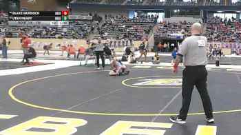 138 lbs Semifinal - Blake Murdock, Great Crossing vs Utah Heady, Union County