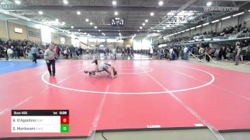 182 lbs Consi Of 8 #1 - Brandon D'Agostino, Central Catholic vs Sammy Montovani, East Hartford