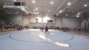 215 lbs Quarters & 1st Wb (16 Team) - Jonathan Walton, Carrollton vs Davis Nicholson, Walton