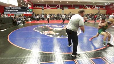 106 lbs Semifinal - Rama Valencerina, John F Kennedy -Fremont vs Elham Hashimi, Livermore