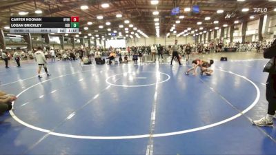 92 lbs Round 5 (3pm Friday) - Logan Brickley, Rebellion vs Carter Noonan, Backyard Brawlers