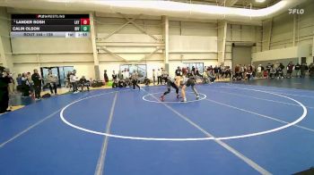 126 lbs Champ. Round 2 - Lander Bosh, Layton vs Calin Olson, Riverton