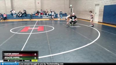 63 lbs Semifinal - Spencer Harris, Punisher Wrestling Company vs Karter Wright, Punisher Wrestling Company