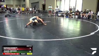 150 lbs Round 2 Champ & Wb (32 Team) - Nathan Barrett, BHWC/ Florida Supreme vs Mason Asevado, Pod Squad