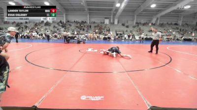 160 lbs Rr Rnd 1 - Landen Taylor, Roughneck Wrestling Club vs Evan Oglesby, Trident Takedown