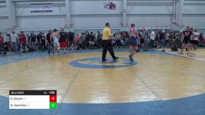 146-E Mats 6-10 10:15am lbs Round Of 32 - Kaden Stone, WV vs Davis Henritze, VA