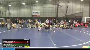 90 lbs Round 3 (6 Team) - Kona Fandrich, Montana Maroon vs Shane Sehr, South Dakota Thunder