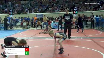 66 lbs Quarterfinal - Corbin Davis, Moore Lions vs Dylan Adamson, Piedmont