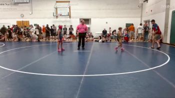 59-65 lbs Cons. Round 2 - Bennett Giffin, Reed Custer Jr. Panthers vs Mackson Talley, SOT-C