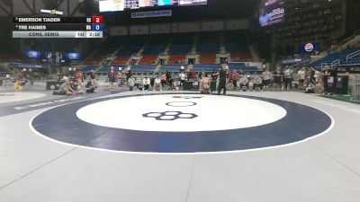 165 lbs Cons. Semis - Emerson Tjaden, Kansas vs Tre Haines, Washington