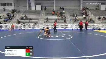 113 lbs Prelims - Liam Krueger, Fight Barn Wrestling Club vs Cameron Williams, Triumph Black