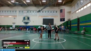 105 lbs Round 2 - Nina Deleon, Hillsboro vs Savannah Lodge, West Albany