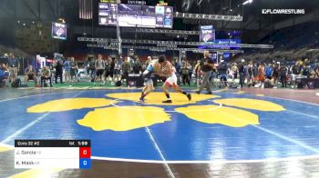 132 lbs Cons 32 #2 - Juan Garcia, Colorado vs Kade Mask, Oregon