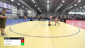 285 lbs Quarterfinal - Christopher Belmonte, NY vs Jaxon Newton, FL