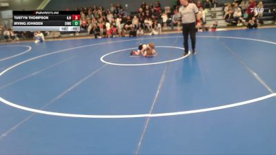 54-59 lbs Semifinal - Tustyn Thompson, Northwest Jr Vikings vs Irving Johnsen, Elkhorn Valley Wrestling Club