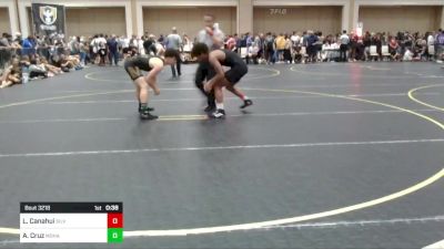 150 lbs Consi Of 64 #1 - Lincoln Canahui, Silverback WC vs Arthur Cruz, Mohave WC