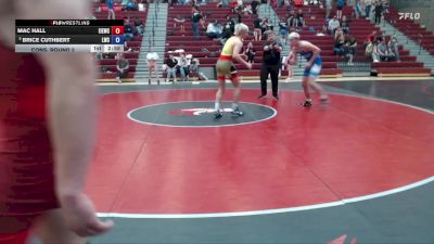 175 lbs Cons. Round 2 - Mac Hall, East Idaho Elite Wrestling Club vs Brice Cuthbert, Lewiston Wrestling Club