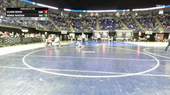 103 lbs Consy 3 - Claire Brion, Cumberland Valley vs Kenna Watson, Knoch