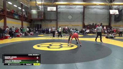 120 lbs Cons. Round 4 - Gavin Lewis, Crown Point vs Chazz Robinson, Homewood-Flossmoor