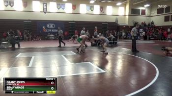 190 lbs Round 1 - Beau Wrage, Osage vs Grant Jones, Interstate 35