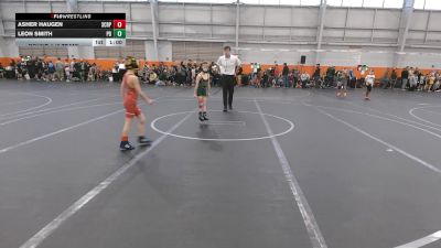 48 lbs Round 1 (6 Team) - Asher Haugen, Florida Scorpions vs Leon Smith, Potentially Dangerous