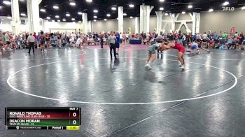 190 lbs Quarters & Wb (16 Team) - Ronald Thomas, S.E.O. Wrestling Club- Blue vs Deacon Moran, Team STL Black