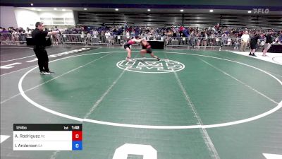 124 lbs Round Of 32 - Anabel Rodriguez, NC vs Ivy Andersen, GA