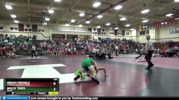 126 lbs Round 2 - Abram Wessels, Clarion-Goldfield-Dows vs Brock Trees, Osage