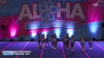 Maryland Twisters - Sky [2025 L1.1 Tiny - PREP] 2025 Aloha Trenton Showdown