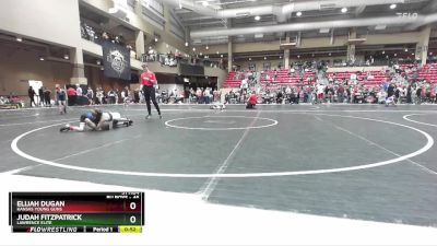 46 lbs 3rd Place Match - Elijah Dugan, Kansas Young Guns vs Judah Fitzpatrick, Lawrence Elite