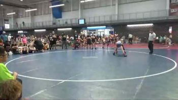 75 lbs Round 2 (8 Team) - Jacob Saunders, Fight Club vs Jackson Smith, Full Throttle Wrestling