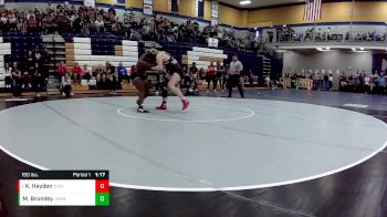 190 lbs. Semifinal - Kali Hayden, Tulsa Union vs Mariyah Brumley, Lebanon