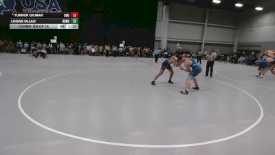 215 lbs Champ. Rd Of 16 - Logan Ullah, Big Cat Wrestling Club vs Turner Gilman, Carroll Wrestling Club